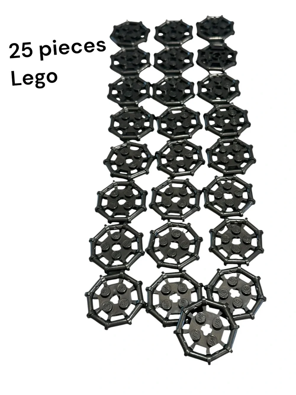 Lego pieces Octagon Lattice 2x2 Bar Frame  30033/75937 25 in total
